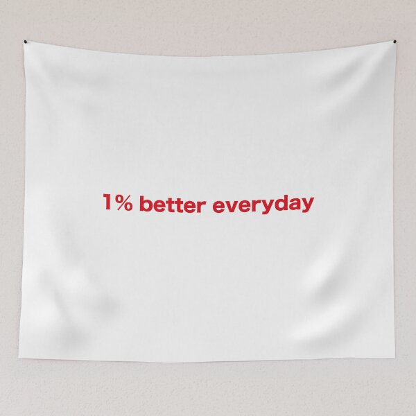 Item preview, 1% better every day designed and sold by OceanStudio224.