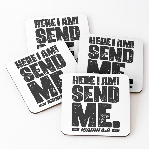Item preview, Isaiah 6:8 Here I Am Send Me designed and sold by plushism.