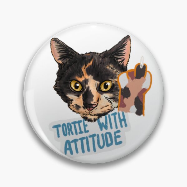 Item preview, Tortie with attitude designed and sold by Made-by-Anxiety.
