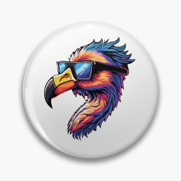Item preview, Flamingo Wearing Sunglasses Classic Chill Vibes designed and sold by SaltCreatives.