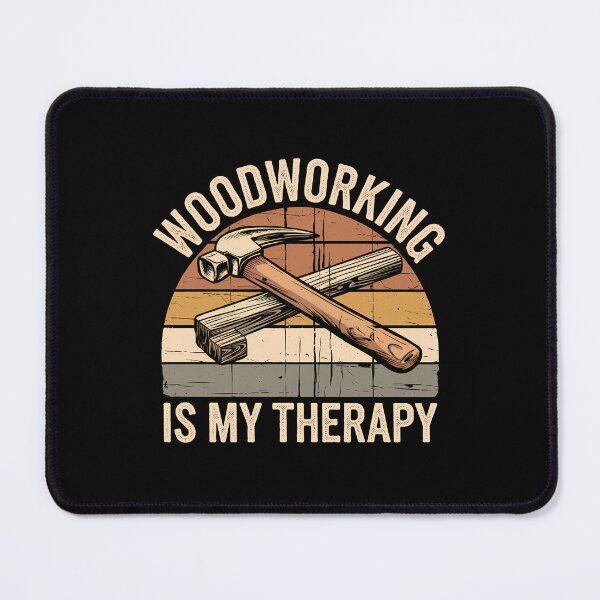 Item preview, Woodworking Is My Therapy designed and sold by BayBoutique.
