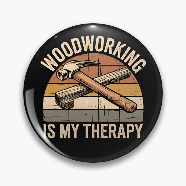 Item preview, Woodworking Is My Therapy designed and sold by BayBoutique.