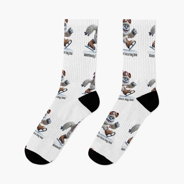 Item preview, Funny Yeti Cartoon Design - Snow Goggles & Winter Fun Adventure designed and sold by MiszungART.