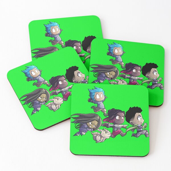 Item preview, The Shield Crew Chibi Charge! designed and sold by GrandVerseComic.
