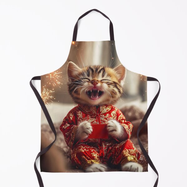 Item preview, Kitten's Festive Joy designed and sold by NomadicDreamer.