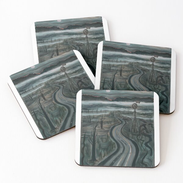 Item preview, "Echoes of the Past: A Landscape Inspired by Ancient Art designed and sold by Baka Collective.