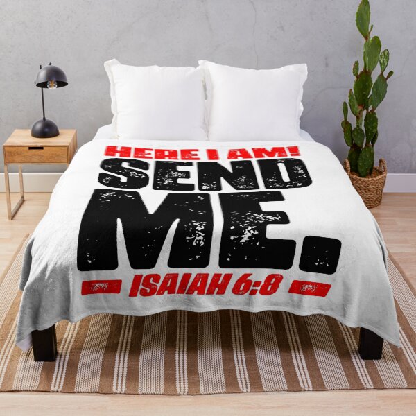 Item preview, Isaiah 6:8 Here I Am Send Me designed and sold by plushism.