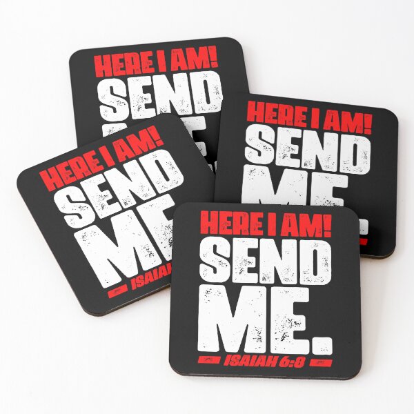 Item preview, Isaiah 6:8 Here I Am Send Me designed and sold by plushism.