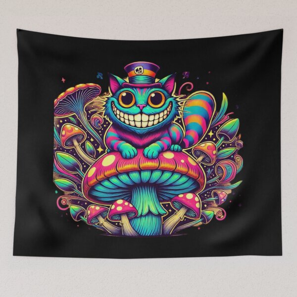Item preview, Psychedelic Cheshire Cat  designed and sold by Shs-Kenya.