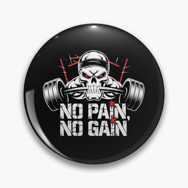 Item preview, Gym Skull barbell workout no pain  designed and sold by bukajart.