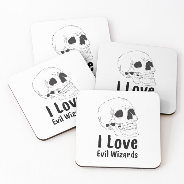 Item preview, I Love Evil Wizards designed and sold by musthavewords.