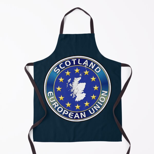 Item preview, Scotland-European Union Plaque – Flag and Scottish Map Silhouette designed and sold by StickersWorld Ltd.