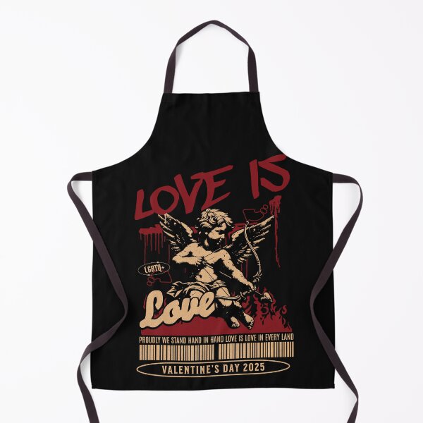 Item preview, Love Is Love, Valentine's Day 2025, Cupid, LGBTQ+ designed and sold by MTJ-Mushrooms.