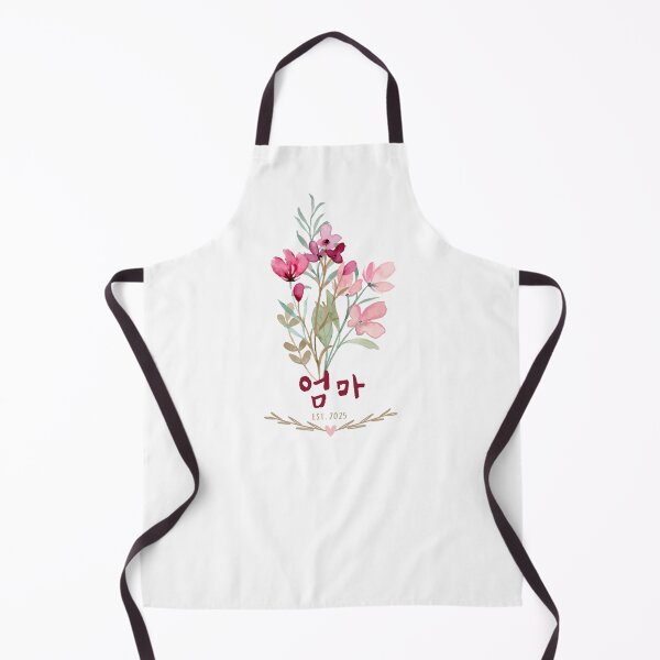 Item preview, 엄마 EST 2025 - Mom in Korean - Wild Flower Bouquet designed and sold by patternjp.