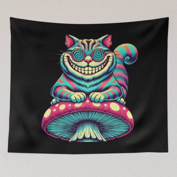Item preview, Psychedelic Cheshire Cat  designed and sold by Shs-Kenya.