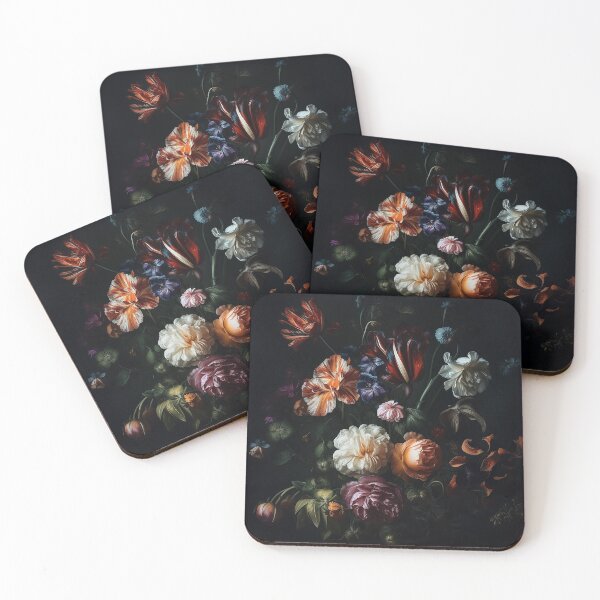 Item preview, Colorful Dark Moody Botanical Floral Art designed and sold by CopelandAndCo.