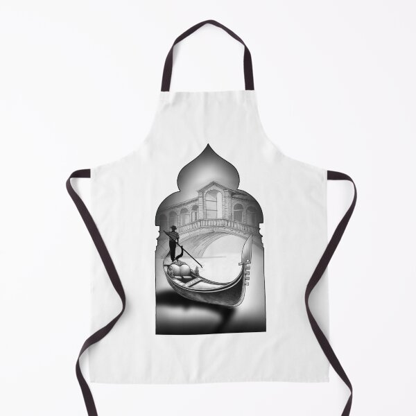 Item preview, Venice Rialto's bridge and gondola designed and sold by infracuortattoo.