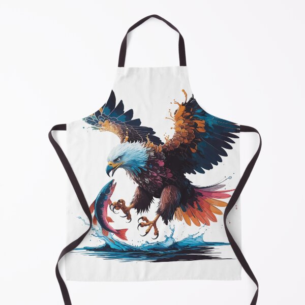 Item preview, Bald Eagle Catches Fish Canvas Design designed and sold by Mkx8.