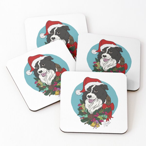 Item preview, Xmas Collie designed and sold by Made-by-Anxiety.