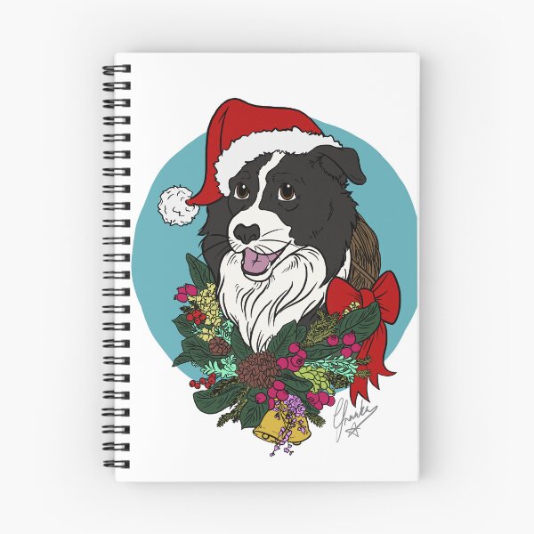 Item preview, Xmas Collie designed and sold by Made-by-Anxiety.