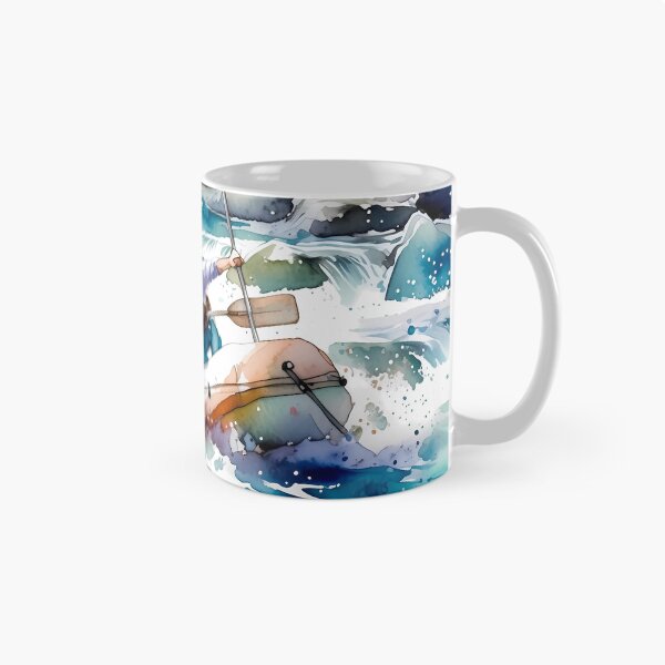Item preview, Rapids Adventure in Watercolor designed and sold by homydesign.