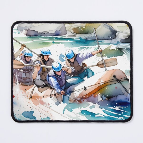 Item preview, Rapids Adventure in Watercolor designed and sold by homydesign.