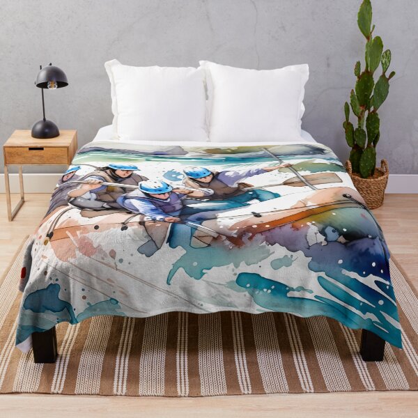 Item preview, Rapids Adventure in Watercolor designed and sold by homydesign.