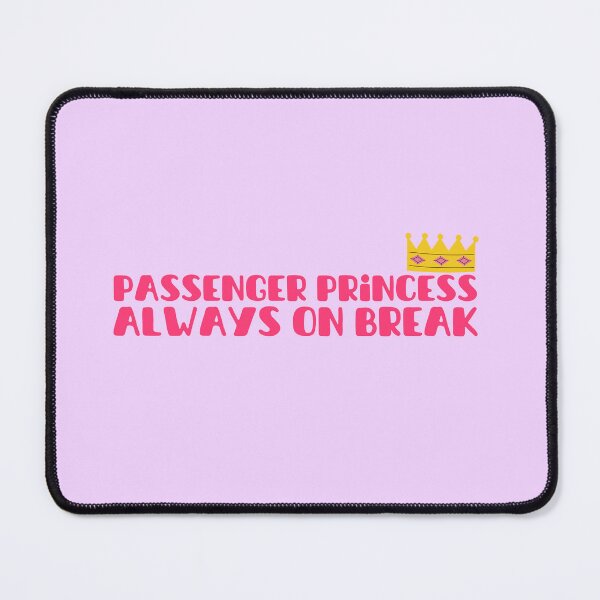 Item preview, Funny Passenger princess| pink passenger meme designed and sold by Drive-Darling.