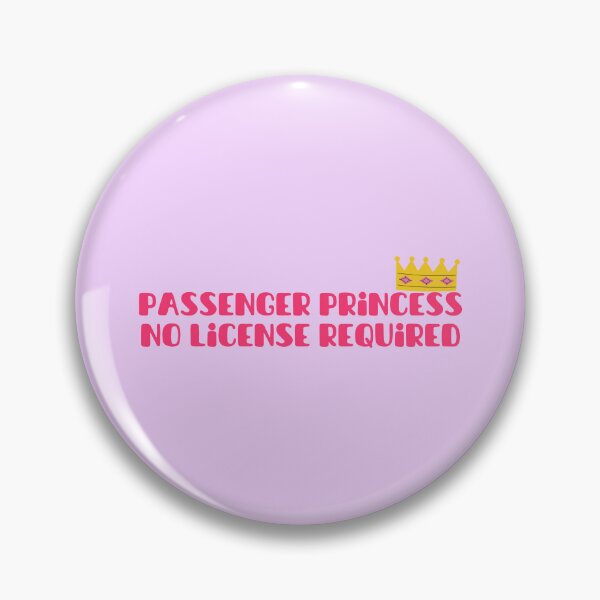 Item preview, Funny Passenger princess| pink passenger meme designed and sold by Drive-Darling.