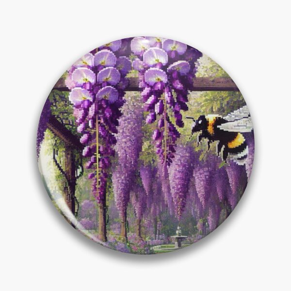 Item preview, Pixelated garden theme designed and sold by Sugar Wisdom .