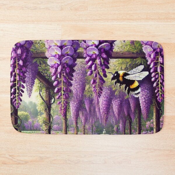 Item preview, Pixelated garden theme designed and sold by Sugar Wisdom .