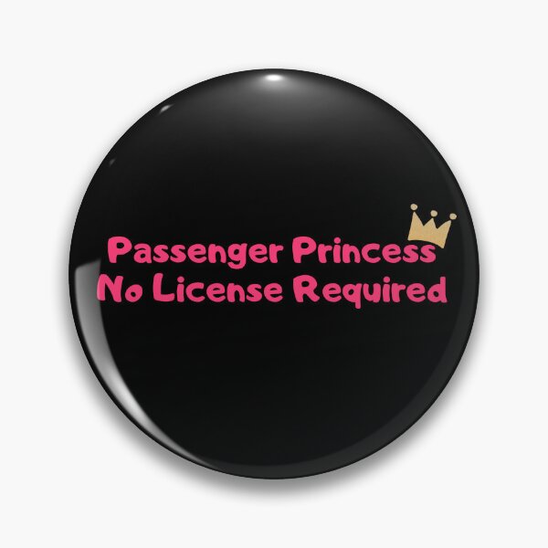 Item preview, Funny Passenger princess| pink passenger meme designed and sold by Drive-Darling.