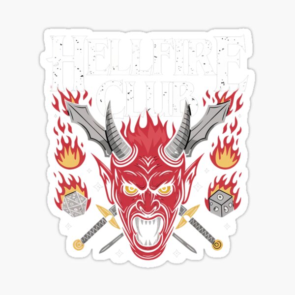 Item preview, Hellfire club STRANGER THINGS designed and sold by Mateusz Majcherek.