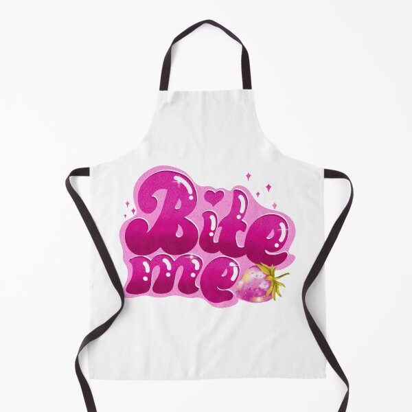 Item preview, Bite me pink strawberry designed and sold by pinkyfish1010.