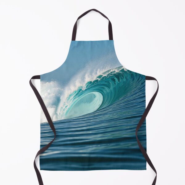 Item preview, A powerful ocean wave curls majestically under a clear blue sky, showcasing the beauty and force of nature designed and sold by homydesign.