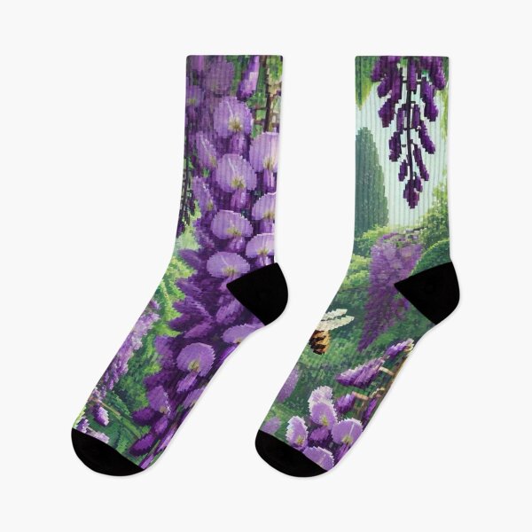 Item preview, Pixelated garden theme designed and sold by Sugar Wisdom .