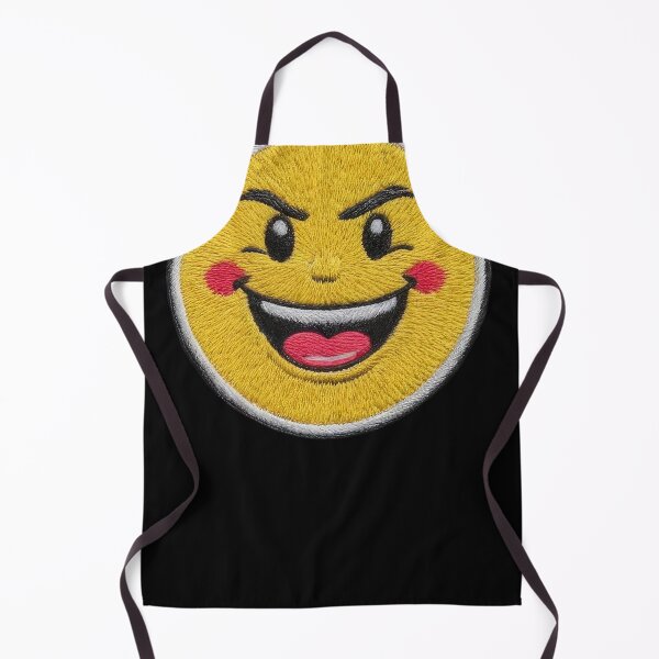Item preview, emoji embroidery clothing patch V01 designed and sold by CreArtorium.