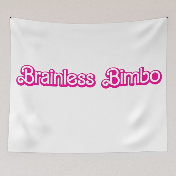 Item preview, Brainless Bimbo designed and sold by Goth-It-Covered.