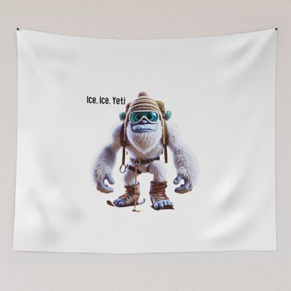 Item preview, Funny Yeti Cartoon Design - Snow Goggles & Winter Fun Adventure designed and sold by MiszungART.