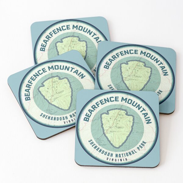 Item preview, Shenandoah National Park Souvenir Map - Bearfence designed and sold by Willz Designz.