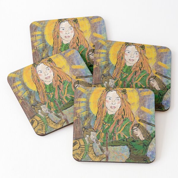Item preview, Litha Summer Solstice Pagan Hedge Witch Art designed and sold by HedgeWitcheryUK.