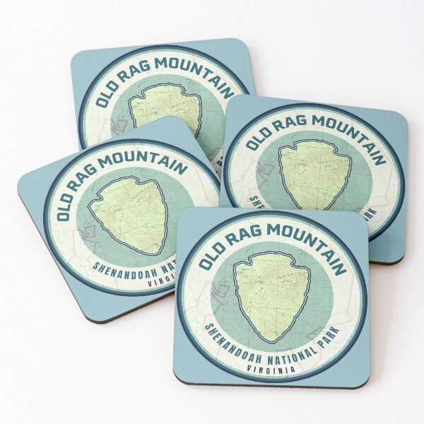 Item preview, Shenandoah National Park Souvenir Map - Old Rag designed and sold by Willz Designz.