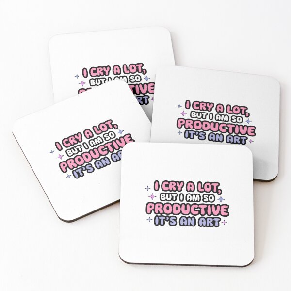 Item preview, I cry a lot, but I am so productive designed and sold by Timegraf.