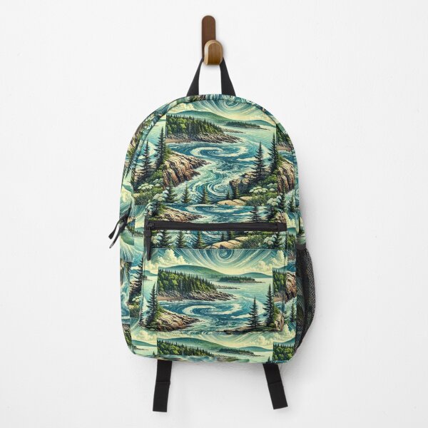 Item preview, Acadia's Coastal Beauty: A Serene Seascape designed and sold by Meta2Physical.