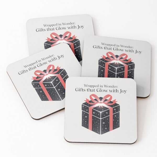 Item preview, Illustration of Black Gift Box with White Stars and Red Ribbon designed and sold by Creative88Art.