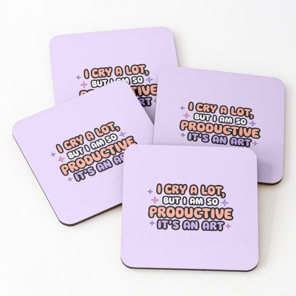 Item preview, I cry a lot, but I am so productive designed and sold by Timegraf.