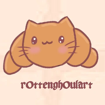 Vorschaubild zum Design Catbread (Crossaint) von RottenGh0ul