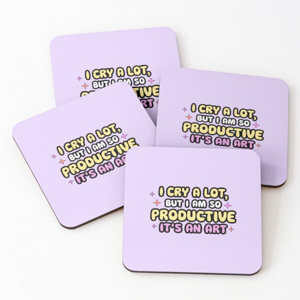 Item preview, I cry a lot, but I am so productive designed and sold by Timegraf.