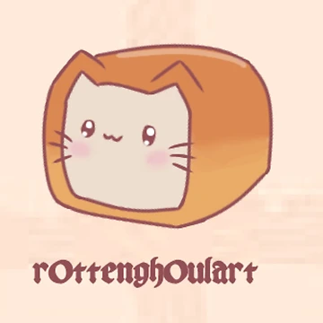 Artwork thumbnail, Catbread by RottenGh0ul