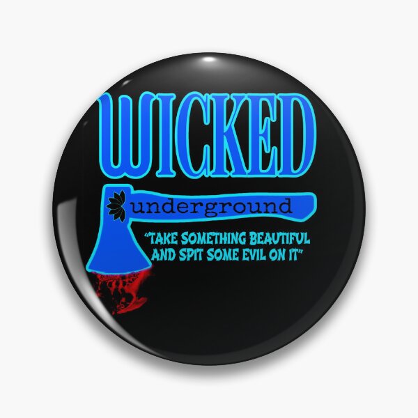 Item preview, Wicked Underground (Blue Abyss) designed and sold by JadeHaze.